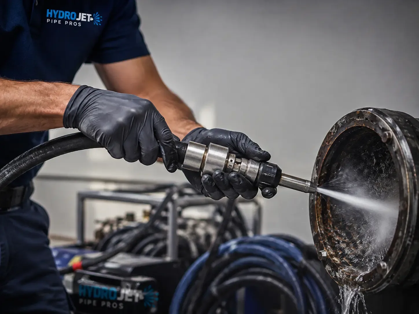 Hydro Jet Pipe Descaling in Media, IL